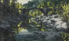 Sven Kroner, "TARN", 2009, Acryl auf Leinwand