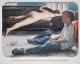 Muntean & Rosenblum, "Life is just a short period of time in which you are alive", 2010, Öl auf Leinwand