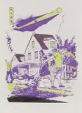 Neo Rauch, Mars, 2003, Farblithografie auf Velin