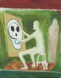 Daniel Richter, Ohne Titel, 2006, Öl auf Leinwand