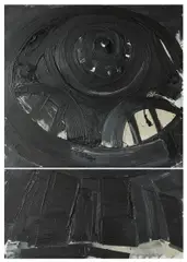 Wolfram Ebersbach, "Leipziger Völkerschlachtdenkmal", 2001/2004, Acryl auf Leinwand