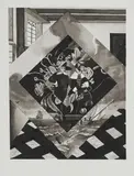 Edouard Baribeaud, A un déclic près (Mit einem Mausklick), 2011, Tusche auf Papier