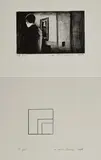 Marcel van Eeden, Ohne Titel (2-teiliges Konvolut), 2006, Lithografie auf Velin