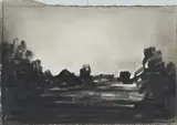 Marcel van Eeden, Ohne Titel, 2004, Nerostift auf handgeschöpftem Papier
