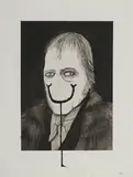 Edouard Baribeaud, Hegel se fait tirer le portrait, 2010, Tusche auf Papier