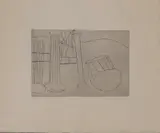 Ben Nicholson, Palaestra, etching