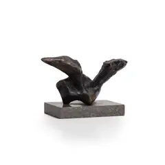 Henry Moore, Fledgling, 1960, bronze with a brown patina