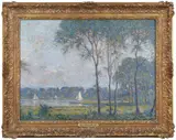 Eliot Candee Clark, Seascape, A Quiet Inlet