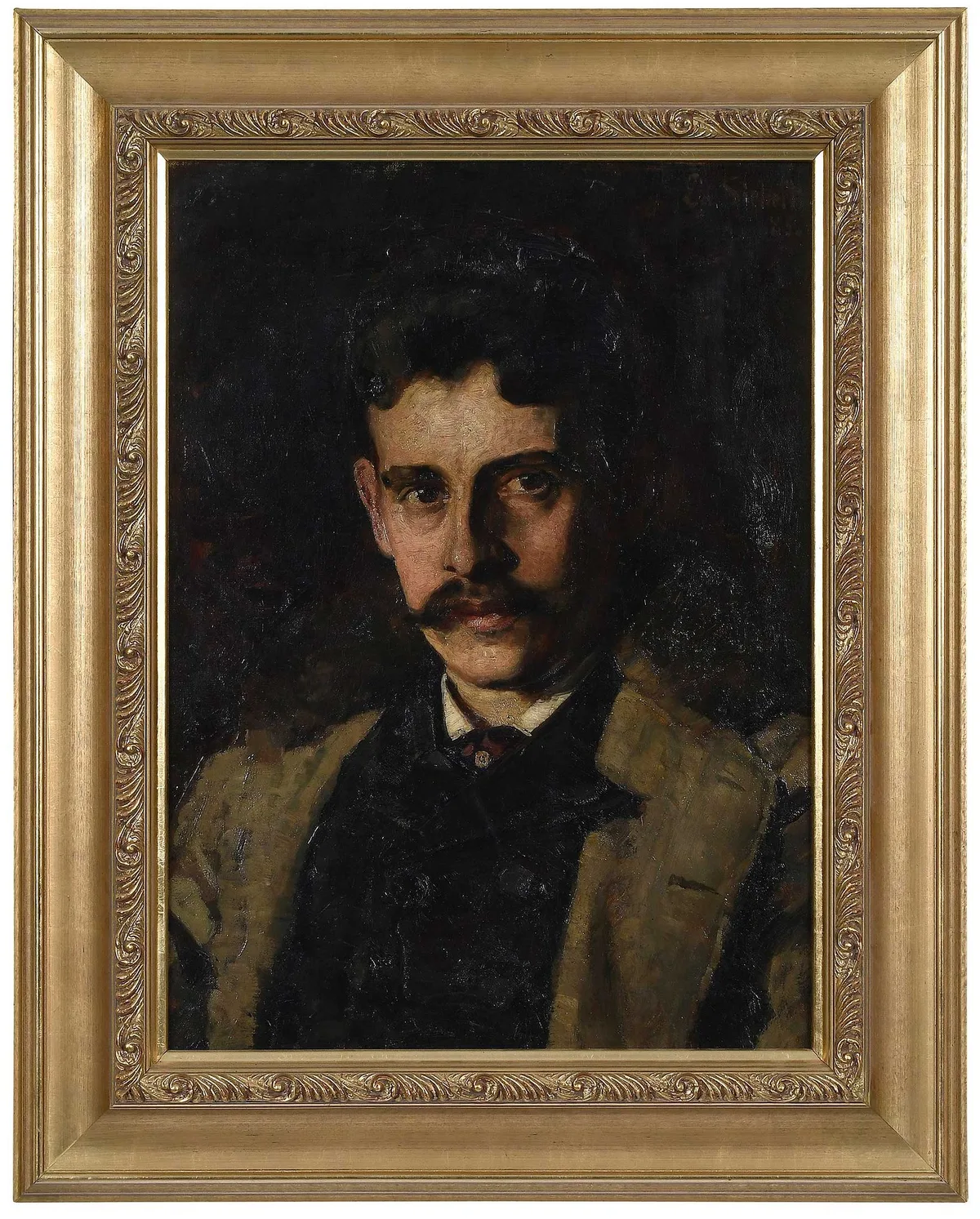 Edward S. Siebert, Portrait of Francis Noyes, 1885, oil on canvas