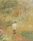 Emil Carlsen, Child in the Forest