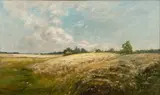 Edward Gay, A Day in June, Oil on Canvas, Late 19th/