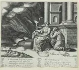 Master of the Die, After Michiel Coxie, Engraving on Paper
