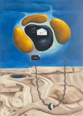 David Humphrey, Love Letter, 1987, Oil on Canvas