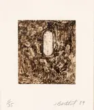 Jake Berthot, Untitled #1, 1989, Etching on Paper