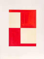 Andrew Spence, Untitled, 1992, Lithograph in Colors on BFK Rives