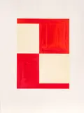 Andrew Spence, Untitled, 1992, Lithograph in Colors on BFK Rives