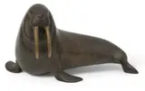Loet Vanderveen, Walrus, Bronze Sculpture