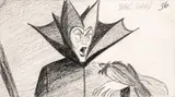 Marc Davis, Maleficent, 1939, for Walt Disney Studios Charcoal And Graphite on Paper