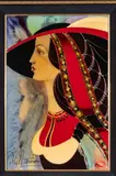 Martiros Manoukian, Royal Lady, Hand Embellished Serigraph