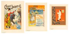 Georges de Feure, Maitres De L'Affiche Lithographs, on Paper Three Works