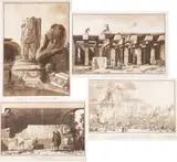 Jean Pierre Louis Houel, Various Ruin Scenes, circa 1770-87, Etchings And Aquatints on Paper