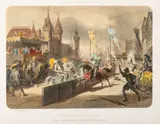 Adolphe Jean-Baptiste Bayot, Hand Colored, Lithograph on Wove Paper