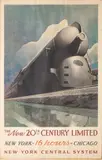 Leslie Ragan, 'The New 20th Century Limited' New York Central System, Poster