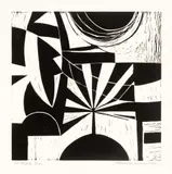 Samella Lewis, Linoleum Cut, on Paper