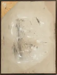 Jonathan Rajewski, Untitled, Mixed Media on Burlap Canvas, 2013, "Sezus"