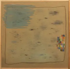 Jonathan Rajewski, Untitled, Mixed Media on Upholstery Fabric, 2012, "Dow Chemical"