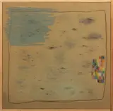 Jonathan Rajewski, Untitled, Mixed Media on Upholstery Fabric, 2012, "Dow Chemical"
