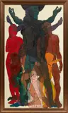 Aedwyn Darroll, Untitled, Oil And Encaustic on Canvas