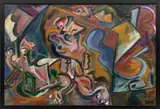 Jon Parlangeli, Untitled, Oil on Canvas, "Anywhere Kinetix I"