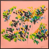 Jon Parlangeli, Untitled, Oil on Canvas, "Happy 70th"