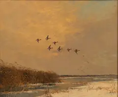 George Stevens, Untitled, Oil on Canvas
