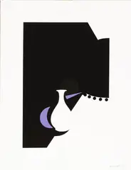 Untitled by Patrick Caulfield, Screenprint in Colors on Wove Paper, "Arita Flask", offered Nov 2024