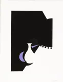 Patrick Caulfield, Untitled, Screenprint in Colors on Wove Paper, "Arita Flask"