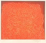 Mark Tobey, Untitled, circa 1973, Lithograph in Colors on Wove Paper