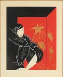 Erté, Untitled, Serigraph, Artist Proof "Furs"