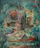 Elisabet Stacy-Hurley, Untitled, Oil on Canvas, "My Demons"