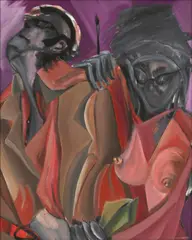 Jon Parlangeli, Untitled, Oil on Canvas, Niagara - Artist, Rock Star