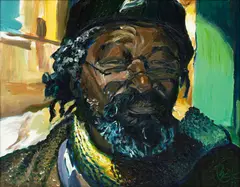 Bryant Tillman, Untitled, Oil on Canvas, 2016, "Self Portrait"
