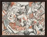 Jon Parlangeli, Untitled, Mixed Media on Canvas, Ca. 2000, Untitled