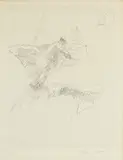 Jacques Villon, Untitled, Etching on Paper, Ca. Mid 20th C., "The Works, the Day"