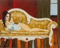 Todd White, Embellished, Giclee on Canvas