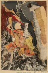 Robert Saarinen Swanson, Untitled, Collage 1960, "Wasteland"