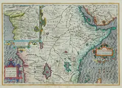 Abraham Ortelius, Congi Regni in Africa Christiani [...], etching