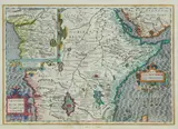 Abraham Ortelius, Congi Regni in Africa Christiani [...], etching