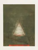 Karl Fred Dahmen, Semiotische Komposition, 1977, etching on laid paper; unframed