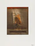 Karl Fred Dahmen, Feiertage, 1976, colour-etching on laid paper; unframed